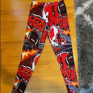 Wisconsin tailgate leggings
